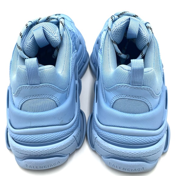 BALENCIAGA Triple S Sneakers Fabric and Mesh with Faux Leather - Picture 5 of 11